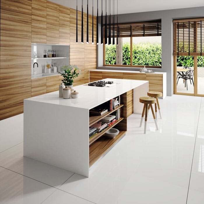 Silestone-Kitchen---Iconic-White